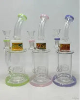 10 Inch Wigwag Design Shower head Perc Water Pipe